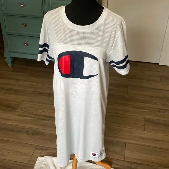 champion dress jersey Super cute baseball jersey dress by Champion, Size